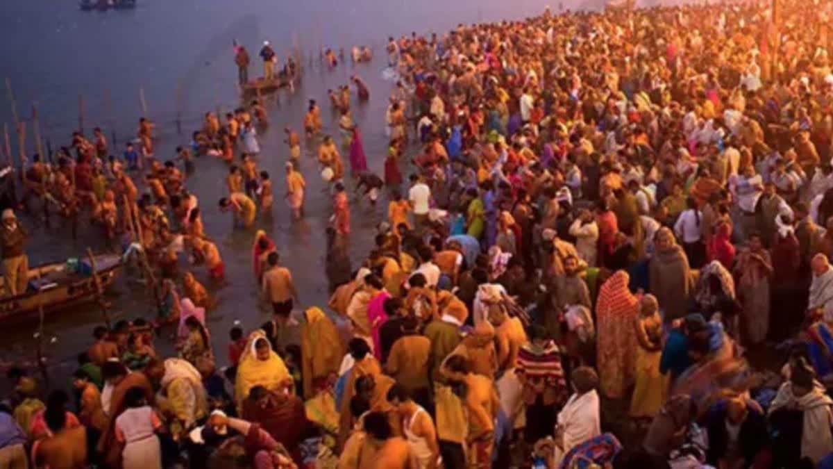 3-Yr-Old Saint Shravan Puri Is Centre Of Attraction At Maha Kumbh In Prayagraj