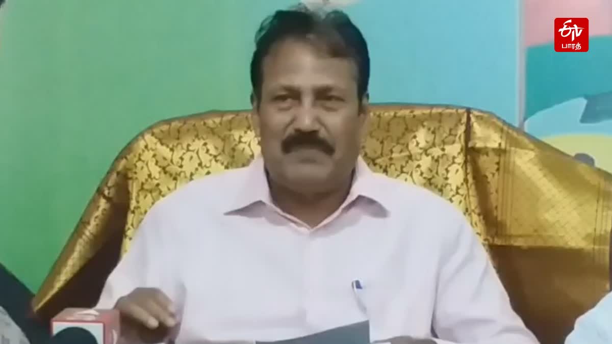 புதிய தமிழகம் கட்சி தலைவர் கிருஷ்ணசாமி