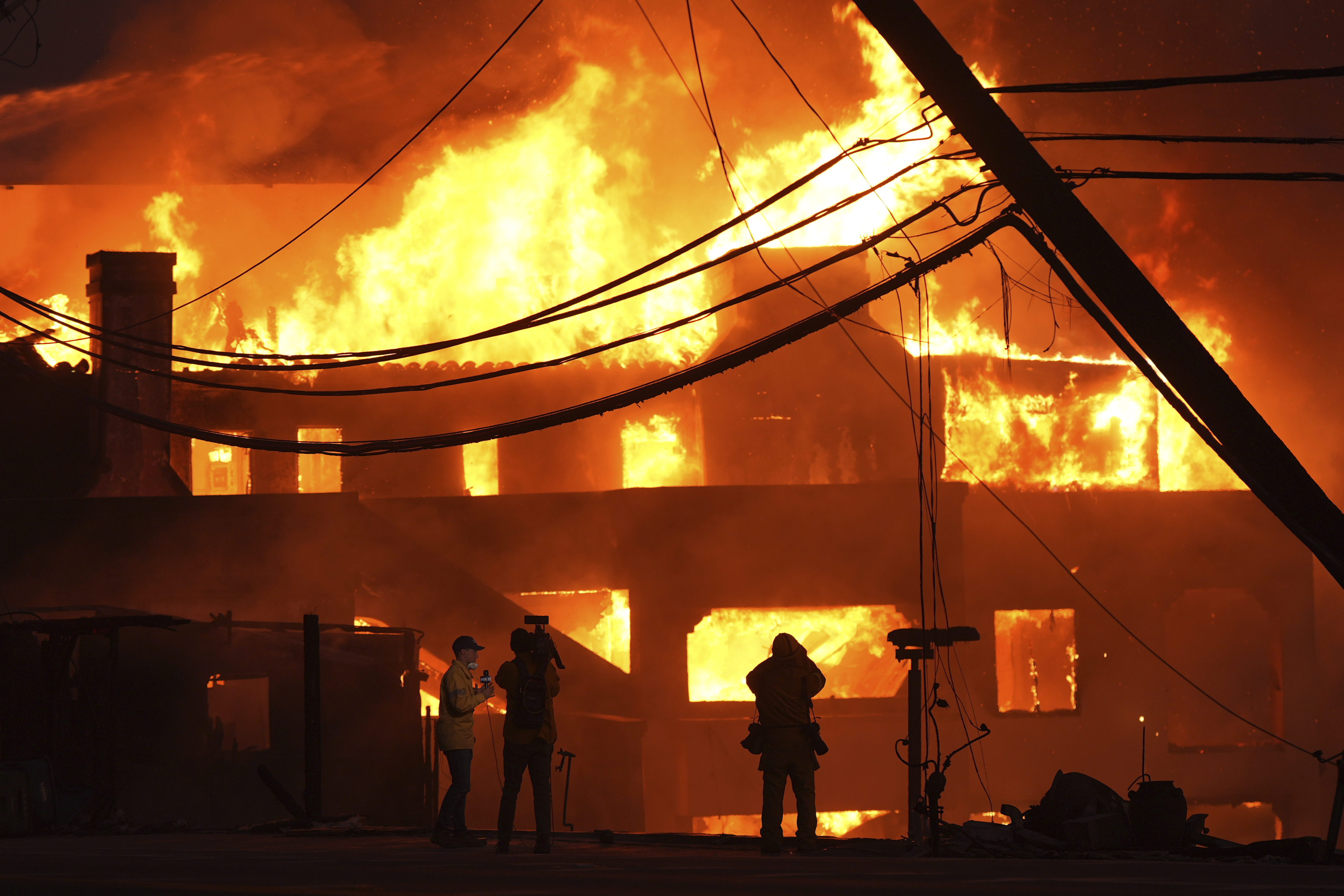 California Wildfires Hollywood