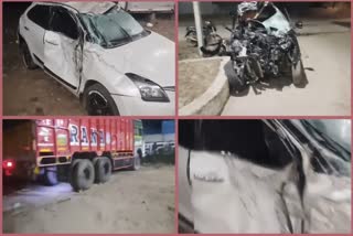 accident in faridabad