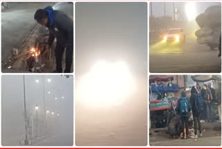 Dense fog in Ambala