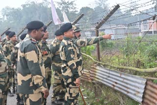 BSF IG Cooch Behar Visit