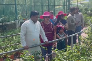 Sukanta Majumdar visited Ramoji Film City with her family