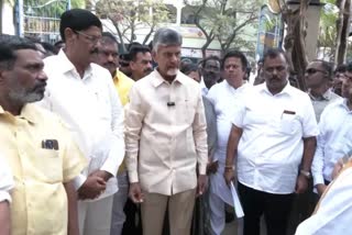 Chandrababu Naidu in Tirupati