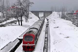 No direct train from New Delhi to Kashmir passengers to do transshipment at Katra railway station in jammu