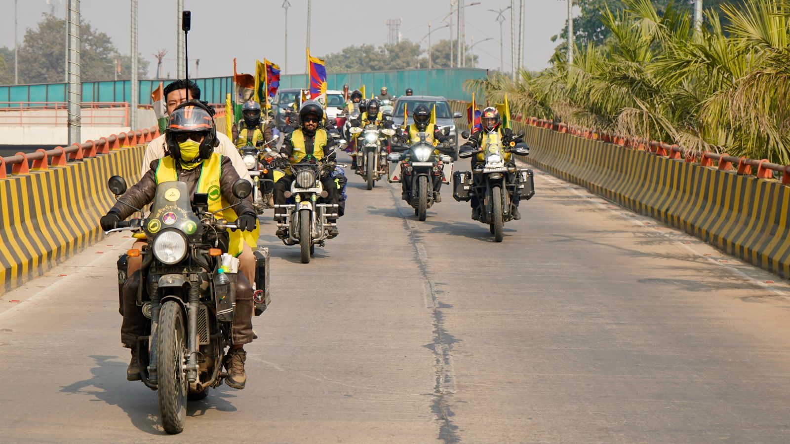 Tibetans Bikers 19 Cities in india