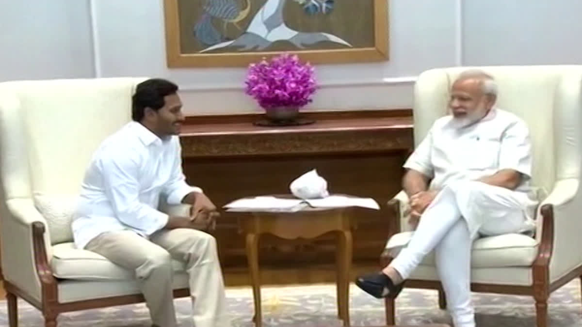 CM Jagan Meet PM Narendra Modi in Delhi