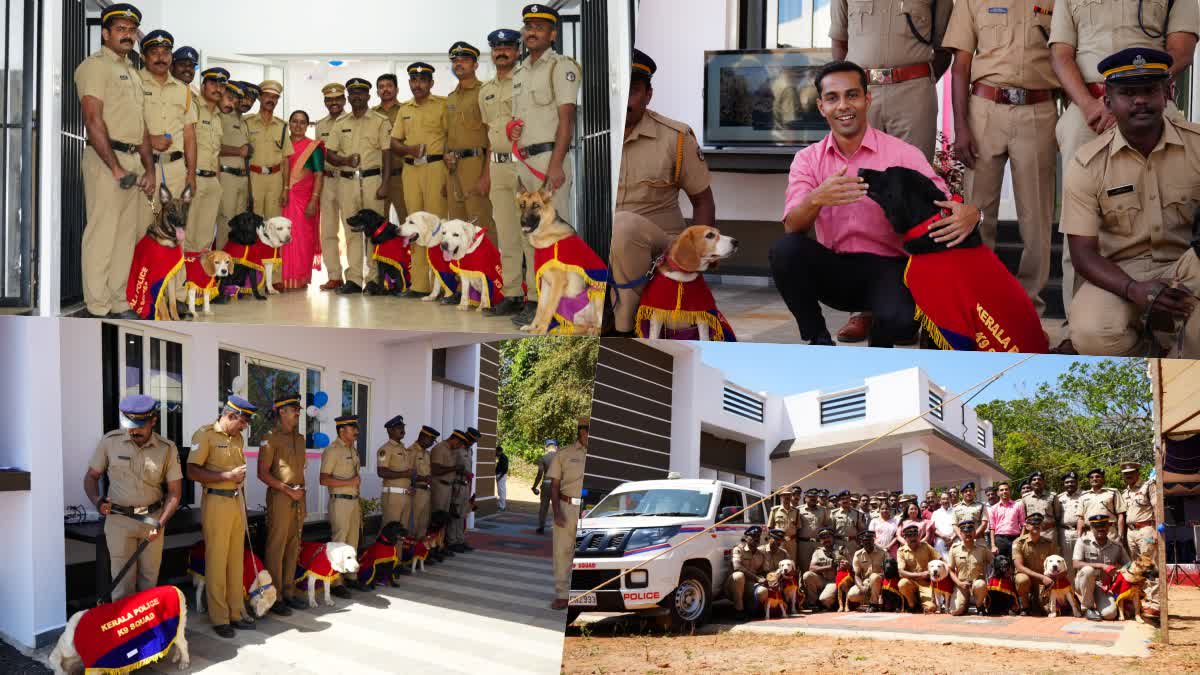 kerala police dog k9 squad