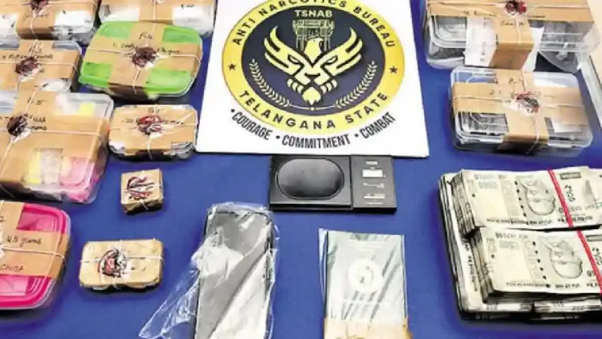 Drugs recovered by TS NAB from the possession of arrested Nigerian national