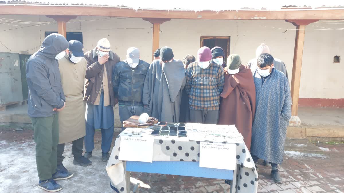 Rice-pulling machine scam: 12 arrested with fake currency in ganderbal