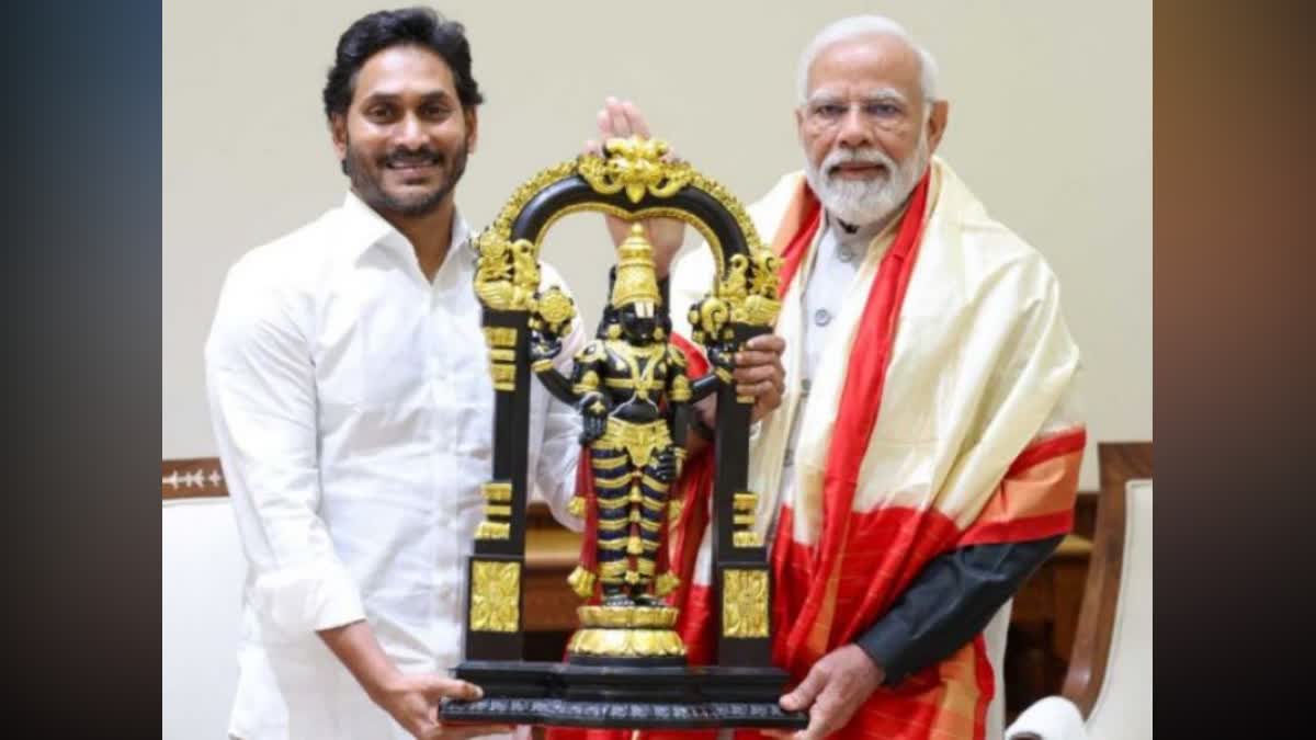 CM Jagan met PM Narendra Modi in Delhi