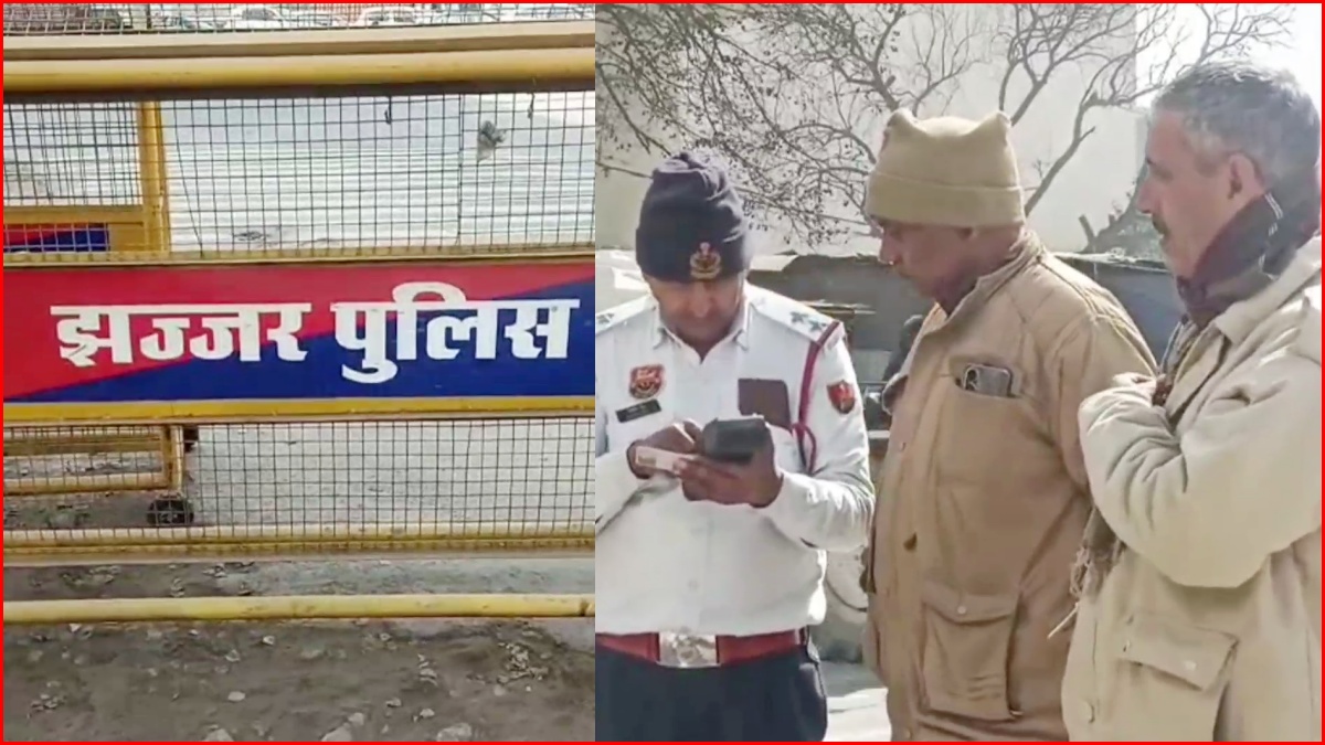 झज्जर पुलिस अलर्ट.