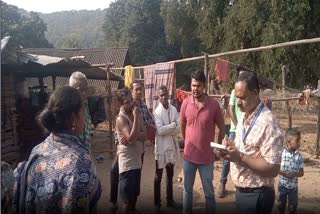 oudh Sub-collector Visited Matagadu village