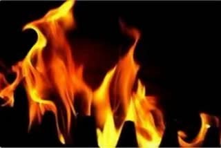 Fire accident in marripalligudem