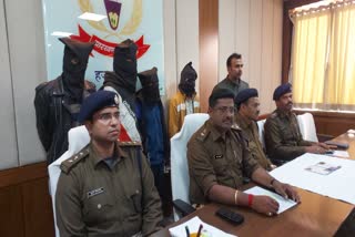 Hazaribag police arrested 12 criminals and sent them to jail