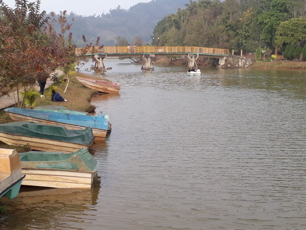 a beautiful tourist spot MARNGAR LAKE just 50km away from guwahati