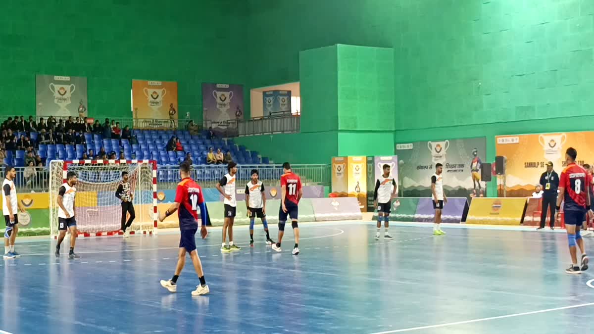 Handball competition held in National Games