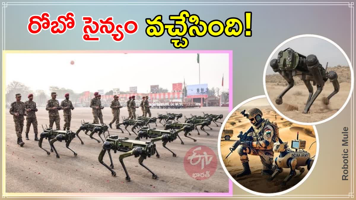 Robotic Mule Indian Army