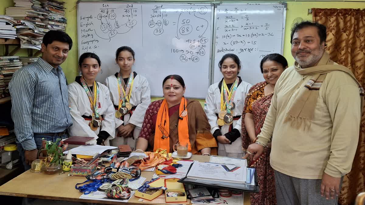 Agnimitra Paul Meets with Asansol Triplets Sister