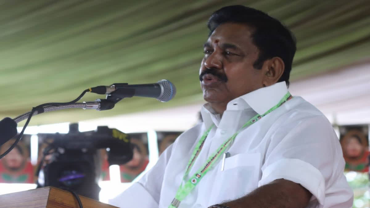 AIADMK Chief Palaniswami Targets CM Stalin Over Crimes Against Women In ...