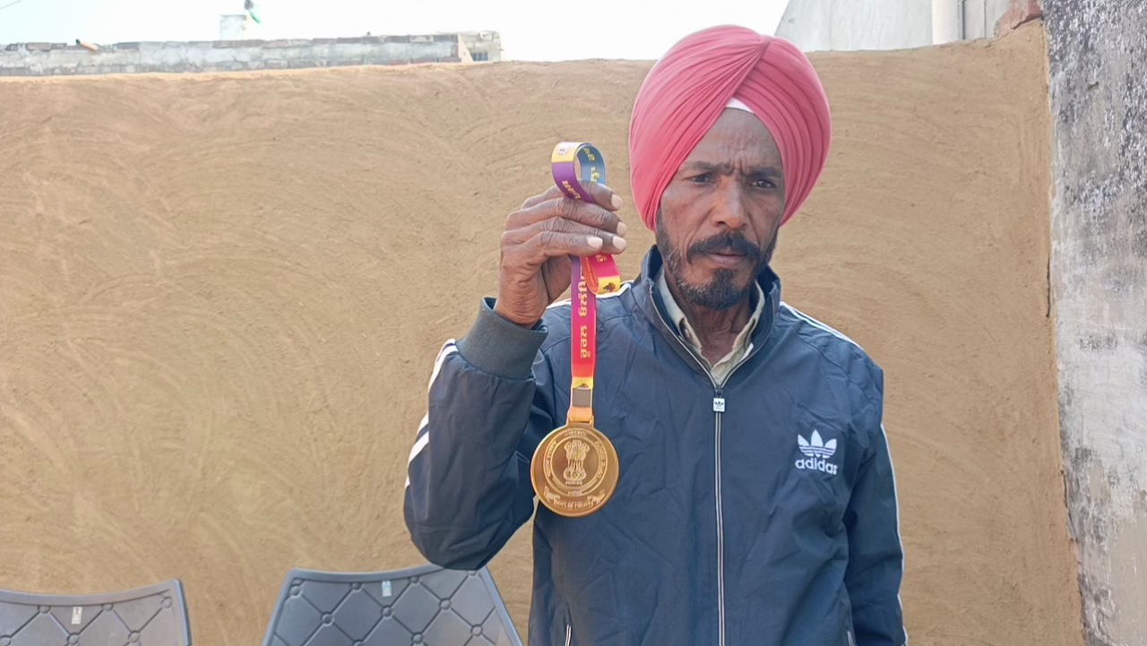 SALWINDER SINGH WINS GOLD MEDAL