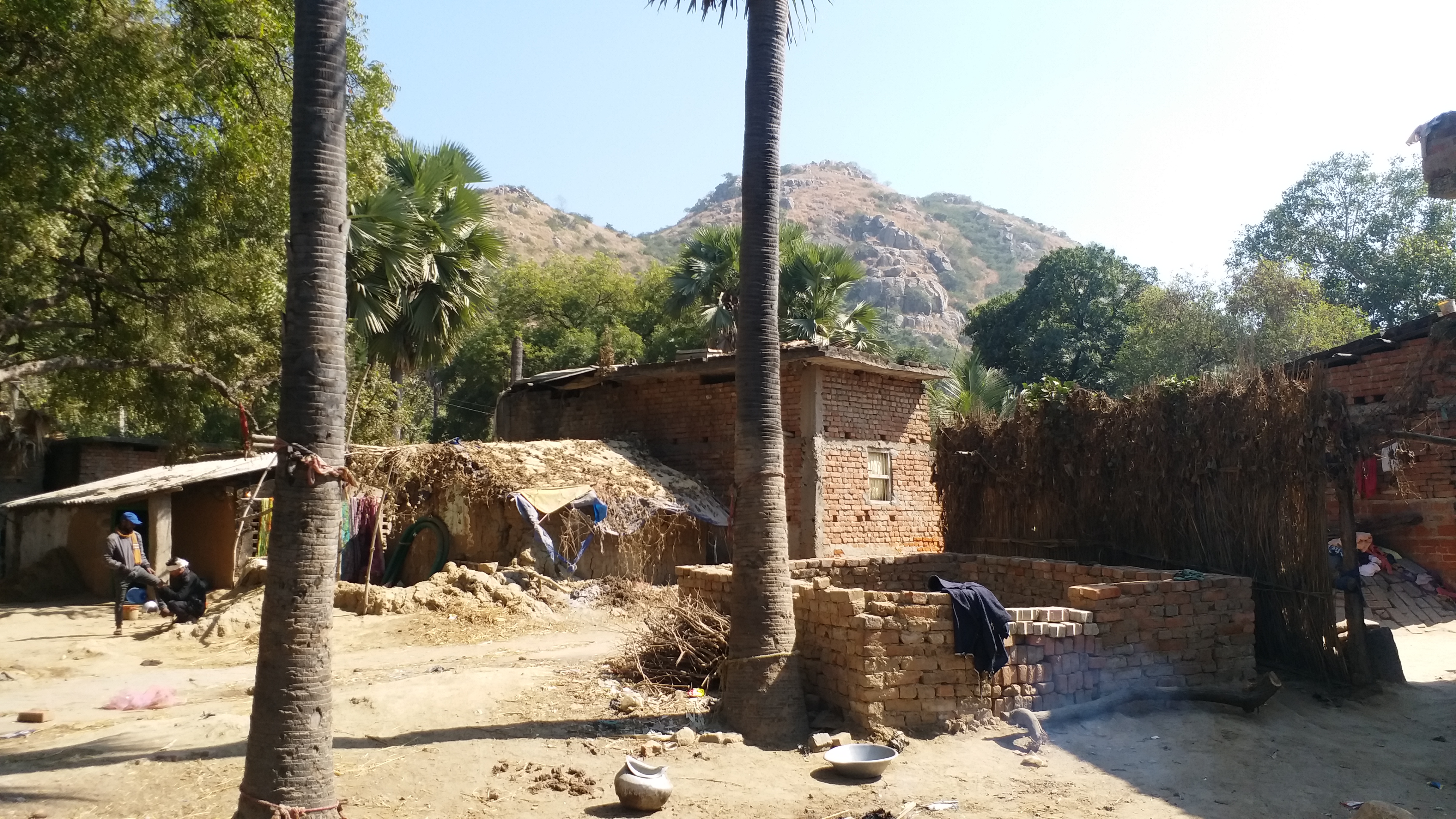 A view of Churaman Nagar village.