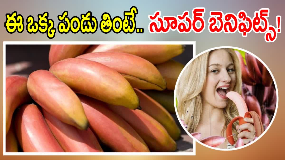 Red Banana Benefits