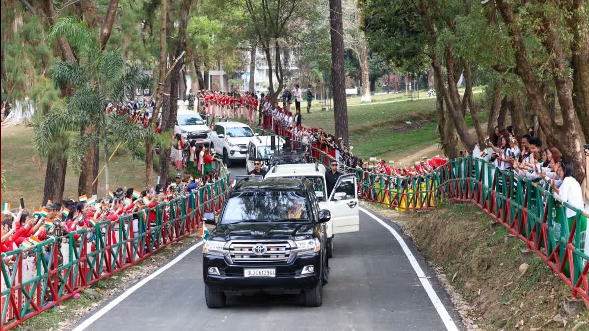 PM Modi inaugruates Sela tunnel in Arunachal Pradeshs Itanagar