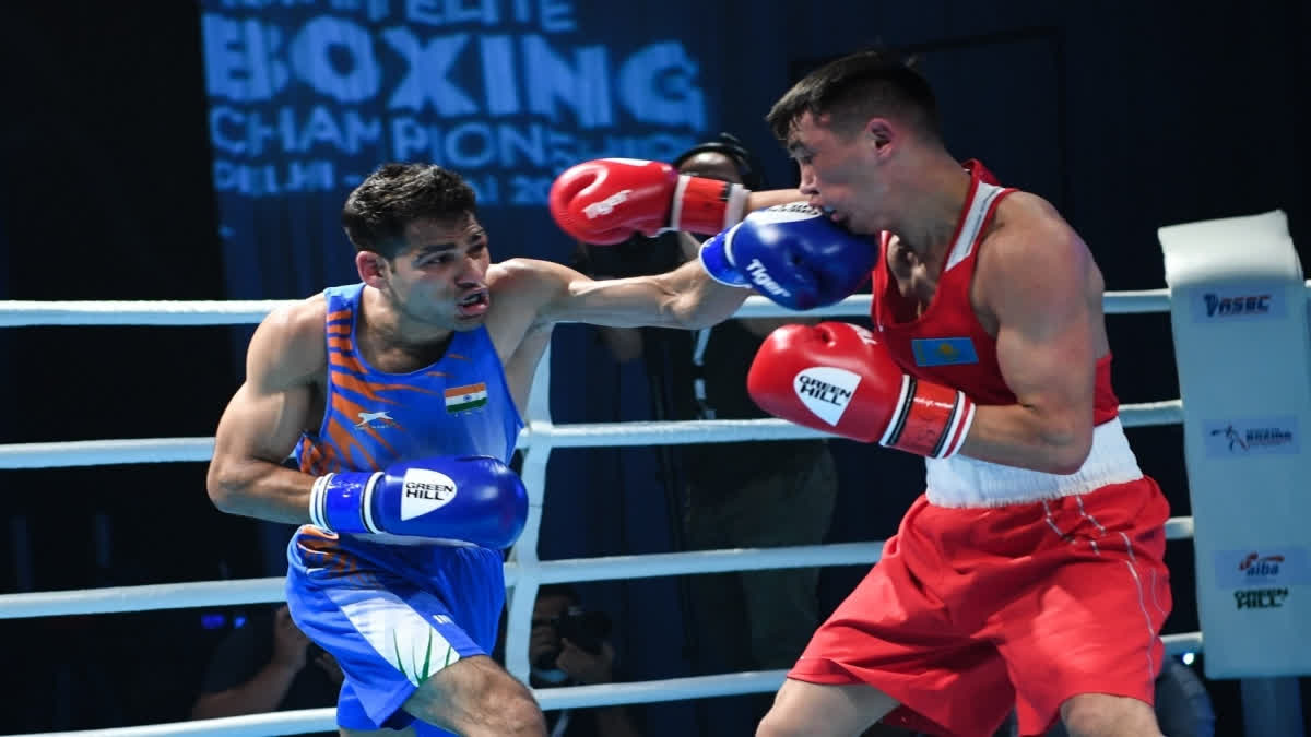Indian pugilist Mohammed Hussamuddin suffered a defeat by 0-4 against Ireland's Jude Gallagher in the men's 57kg round of 32 match.