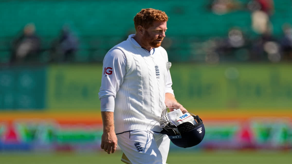 Bairstow was dismissed on 39 by Kuldeep Yadav.