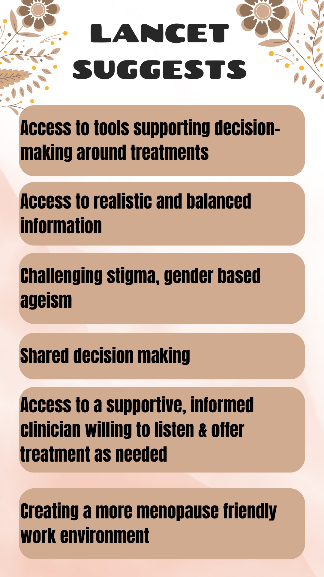 Need Healthy Debate on Menopause to Challenge Stigma and Gender Based Ageism: The Lancet