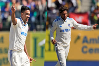 Rohit Sharma and Shubman Gill's centuries powere India to take 255 first innings lead against the listless England side. The hosts made comeback with quick wickets in third session of the second day, but Kuldeep Yadav and Jasprit Bumrah forged a partnership which has put them in more commanding. While Ben Stokes claimed a wicket after eight months and James Anderson approached his 700th test wicket, India, already holding a 3-1 series lead, appeared firmly in control.