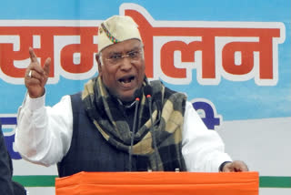 Taking a dig at BJP for trying to take credit for the country's progress, Congress president Mallikarjun Kharge said that PM Modi-led BJP is taking credits for the work that Congress has don for the development of this nation.