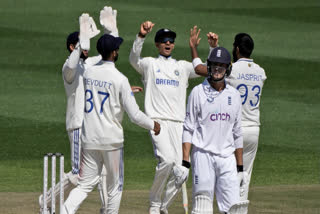 Ace India spinner took nine wickets in a match including a fifer in the second innings in his 100th Test to power India secure an dominating victory over England in the fifth and final Test of the series at HPCA Cricket stadium in Dharamshala on Saturday.