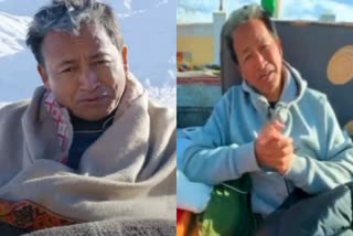 LADAKH  Sonam Wangchuk  ബിജെപി  നിരാഹാര സമരം