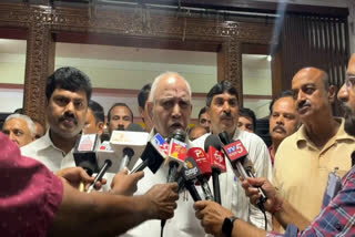 meeting adjourned  BS Yeddyurappa