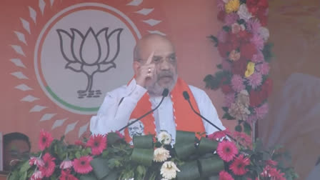 Union Home Minister Amit Shah made accusations that the leaders of the Congress and RJD prioritized their own interests over the needs of the impoverished.