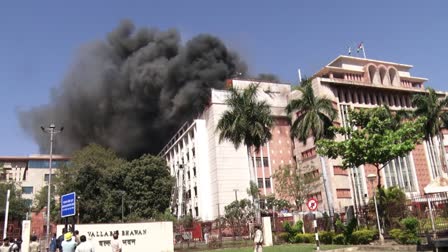 Fire at Bhopal Vallabh Bhawan