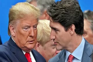 US PRESIDENT DONALD TRUMP  CANADIAN PM JUSTIN TRUDEAU  US CANADA ISSUE  TARIFF