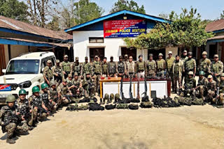 Manipur Police seize arms
