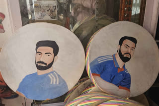 Artisans Carving Cricketers' Faces On 'Holi Chang' To Keep Champion Trophy Match Craze Alive