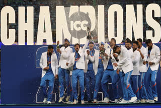 India lifted the Champions Trophy title for the record third time, beating a formidable New Zealand in the final by four wickets on Monday.