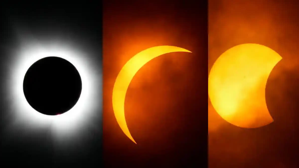 Clouds dispersed at the right time, total solar eclipse affected North America - Tota