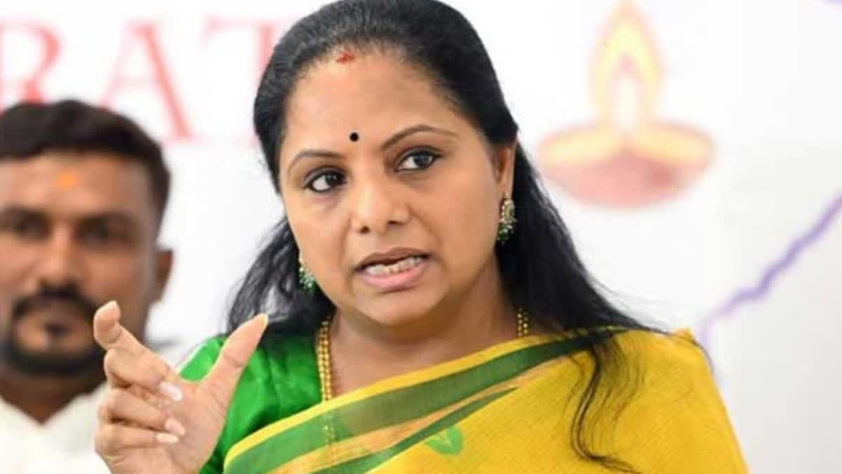 BRS leader Kavitha file pic