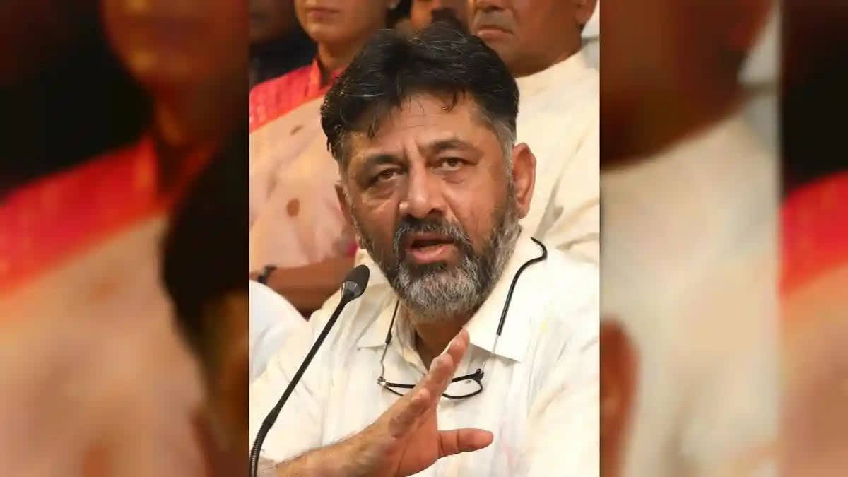 D K Shivakumar, the Deputy Chief Minister of Karnataka, has appealed to the Election Commission for the release of Rs 4,663 crore from the National Disaster Response Fund and an additional support fund of Rs 18,171 crore to address the severe drought situation in the state, which has affected 224 out of 236 taluks.