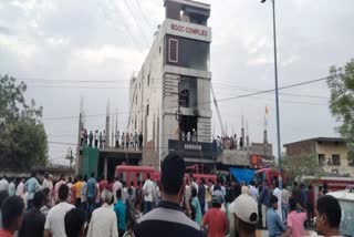 MAJOR FIRE IN BUILDING IN SINGRAULI