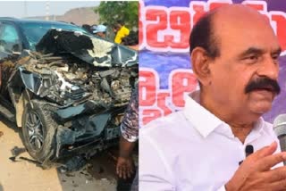 Nandyala_TDP_MLA_Candidate_NMD_Farooq_Car_Accident