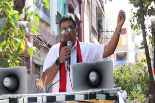 Minister PTR Palanivel Thiagarajan Campaign