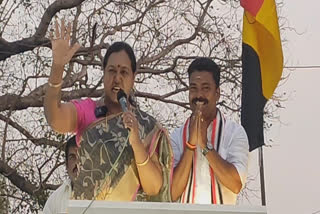 Premalatha Vijayakanth Campaign In Kumbakonam