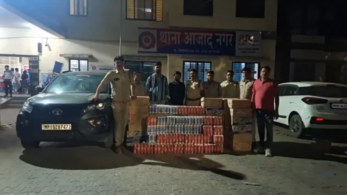 INDORE ILLEGAL BEER SEIZED